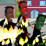 Free online flash games - Ben 10 Gang War game - Games2Rule 