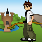 Free online flash games - Ben 10 Middle Ages game - Games2Rule 