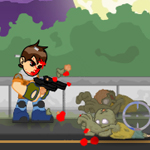 Free online flash games - Ben 10 Zombie Halloween game - Games2Rule 
