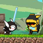 Free online flash games - Bunny Fights game - Games2Rule 