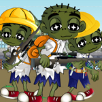 Free online flash games - Cute Zombie School game - Games2Rule 