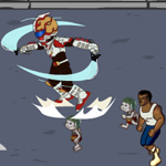 Free online flash games - Double Blade Hero game - Games2Rule 