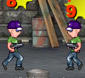 Free online flash games - Gunrox Gang Wars game - Games2Rule 
