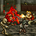 Free online flash games - Metal Slug Zombie Revenge game - Games2Rule 