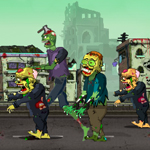 Free online flash games - Non Stop Zombies game - Games2Rule 