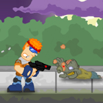 Free online flash games - Protect The City Of The Undead game - Games2Rule 