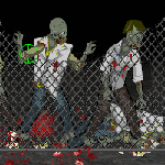 Free online flash games - Zombie Cage game - Games2Rule 