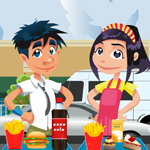 Free online flash games - McDrive Serving game - Games2Rule 