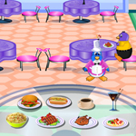 Free online flash games - New York Penguin Diner game - Games2Rule 