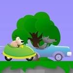Free online flash games - Canine Cruisers game - Games2Rule 