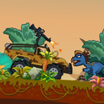 Free online flash games - Dinosaur Truck game - Games2Rule 