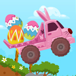 Free online flash games - Easter Truck game - Games2Rule 
