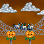 Free online flash games - Ghost Train Ride game - Games2Rule 