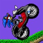 Free online flash games - Sonic Ninja Motobike game - Games2Rule 