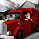 Free online flash games - Xmas Truck Parking game - Games2Rule 