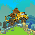 Free online flash games - Zoo Truck game - Games2Rule 