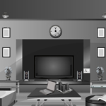 Free online flash games - Black And White Room Escape game - Games2Rule 