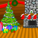 Free online flash games - Christmas Cabin Escape game - Games2Rule 
