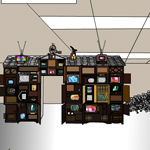 Free online flash games - Escape From The Gallery game - Games2Rule 