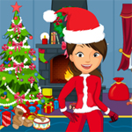 Free online flash games - Gathe Escape-Christmas Eve game - Games2Rule 