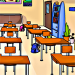 Free online flash games - Gathe Escape Middle School game - Games2Rule 