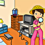 Free online flash games - Gathe Escape-Personal Room game - Games2Rule 