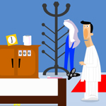 Free online flash games - Johnny Why Are You Late game - Games2Rule 