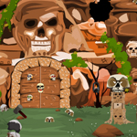 Free online flash games - Skull Cave Escape game - Games2Rule 