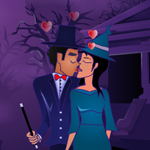 Free online flash games - A Wizards Kiss game - Games2Rule 