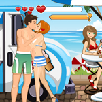 Free online flash games - Beach Love game - Games2Rule 