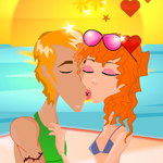 Free online flash games - Beach Surf and Kiss game - Games2Rule 