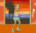 Free online flash games - Daphnes Fight for Fashion game - Games2Rule 