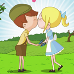 Free online flash games - Fairytale Kiss game - Games2Rule 