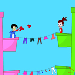 Free online flash games - Girls Flying Kiss Kiss game - Games2Rule 