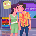 Free online flash games - Kissing In A Candy Store game - Games2Rule 