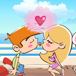 Free online flash games - Kissing On A Ferry game - Games2Rule 