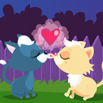 Free online flash games - Kitty Smooch game - Games2Rule 