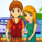 Free online flash games - Lovely Dock Vacation game - Games2Rule 