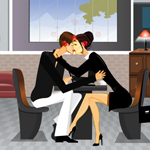 Free online flash games -  Meeting Kissing game - Games2Rule 
