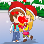 Free online flash games - Mistletoe Kisses game - Games2Rule 