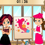 Free online flash games - Mystery In The Art Class game - Games2Rule 