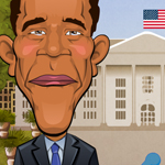 Free online flash games - Obama vs Romney Slaphaton game - Games2Rule 