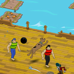 Free online flash games - Scooby Doo Pirate Rescue game - Games2Rule 
