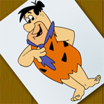 Free online flash games - Dot to Dot-Flintstones game - Games2Rule 