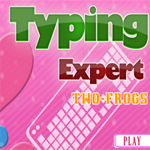 Free online flash games - Typing Expert Two Frogs game - Games2Rule 