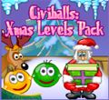 Free online flash games - Civiballs Xmas Levels game - Games2Rule 