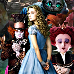 Free online flash games - Hidden Alphabets-Alice in Wonderland game - Games2Rule 
