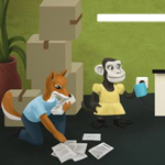 Free online flash games - Animal Office game - Games2Rule 