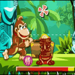 Free online flash games - Donkey Kong Jungle Ball game - Games2Rule 