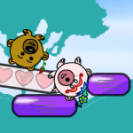Free online flash games - Dude Bear Love Adventure game - Games2Rule 